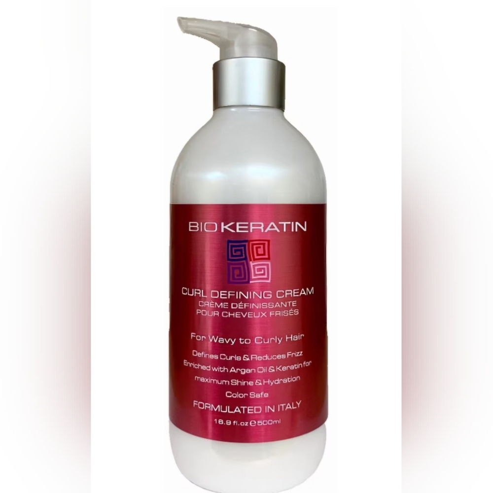 BioKeratin Curl Defining Cream - Red Bottle